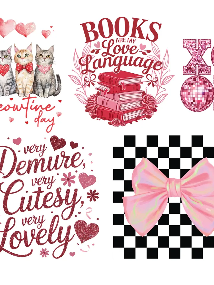 40 Bestseller Valentines Day PNG Bundle, Valentine Bundle Png,  Christian Valentine png, Valentine Brushstroke, Coquette Bow Valentine Sub