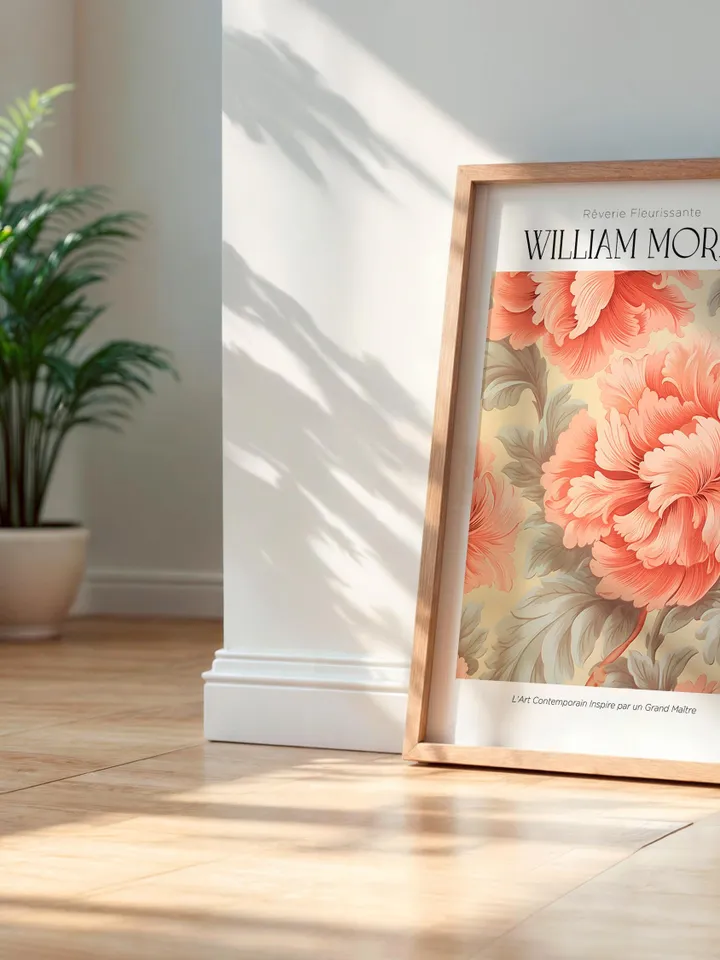 William Morris Wall Art, Vintage Botanical Print, Floral Poster Arts Decor, Digital Download, William Morris Print Digital Download AA7