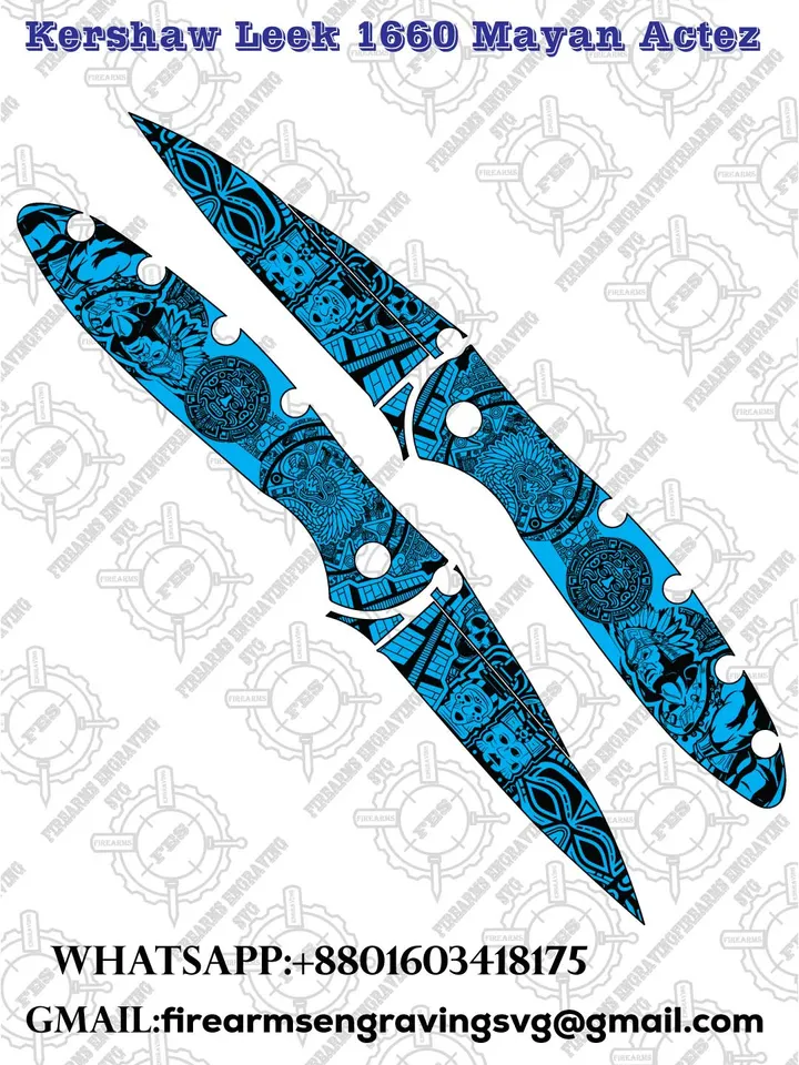 Kershaw Leek 1660 Mayan Actez