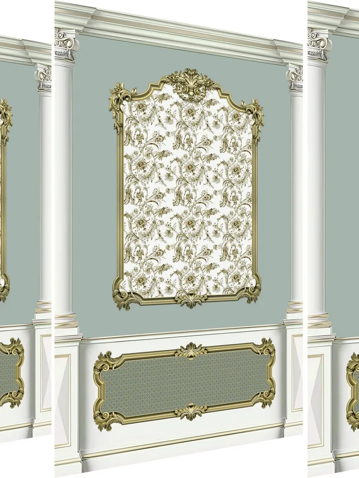 Wallpapers- Set 17-v2 | Printables for Dollhouses and Unique Miniature Projects | Digital Downloads | in Scale 1/12th