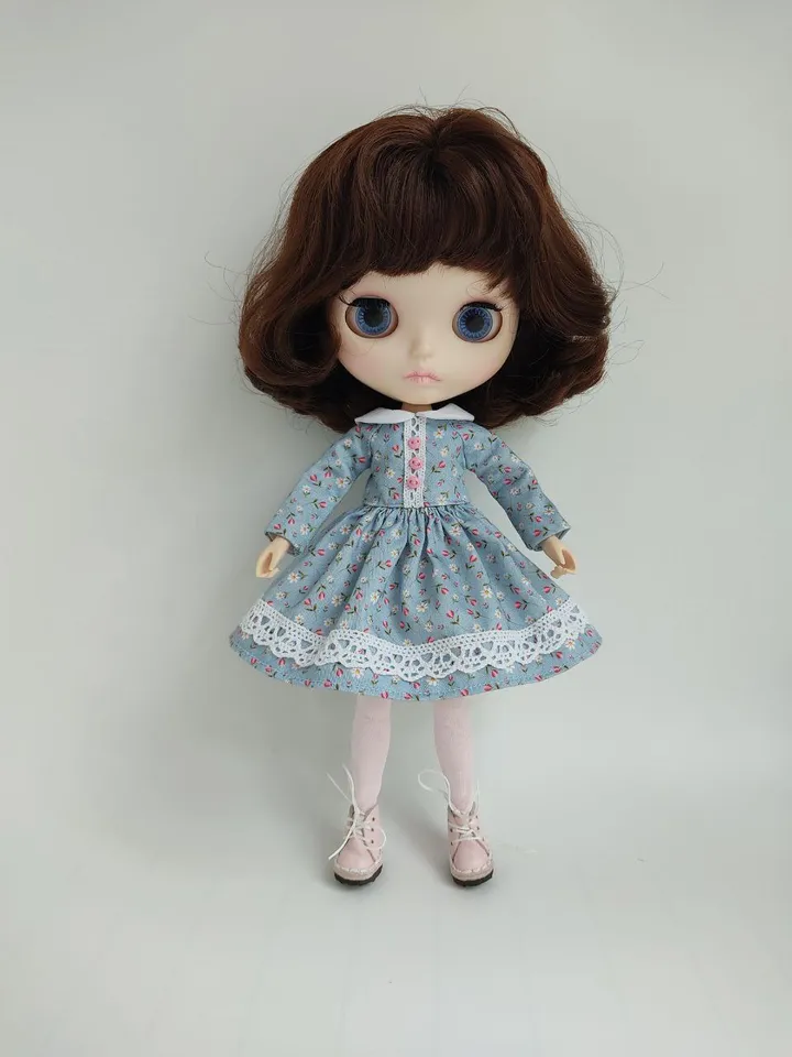 Dress pattern for Blythe dolls