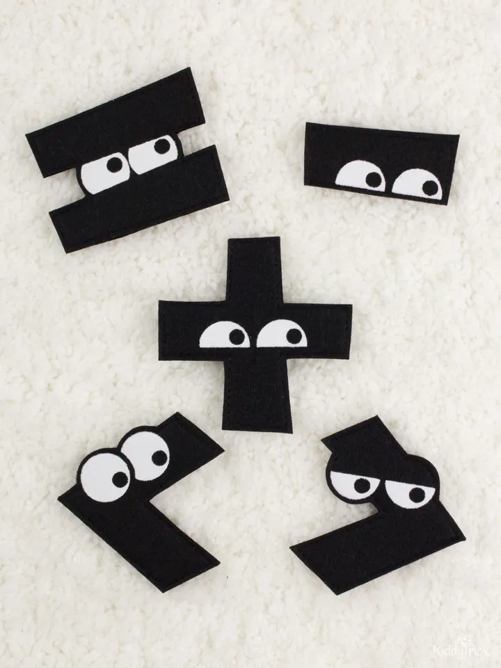 Felt Numbers - Sewing Patterns