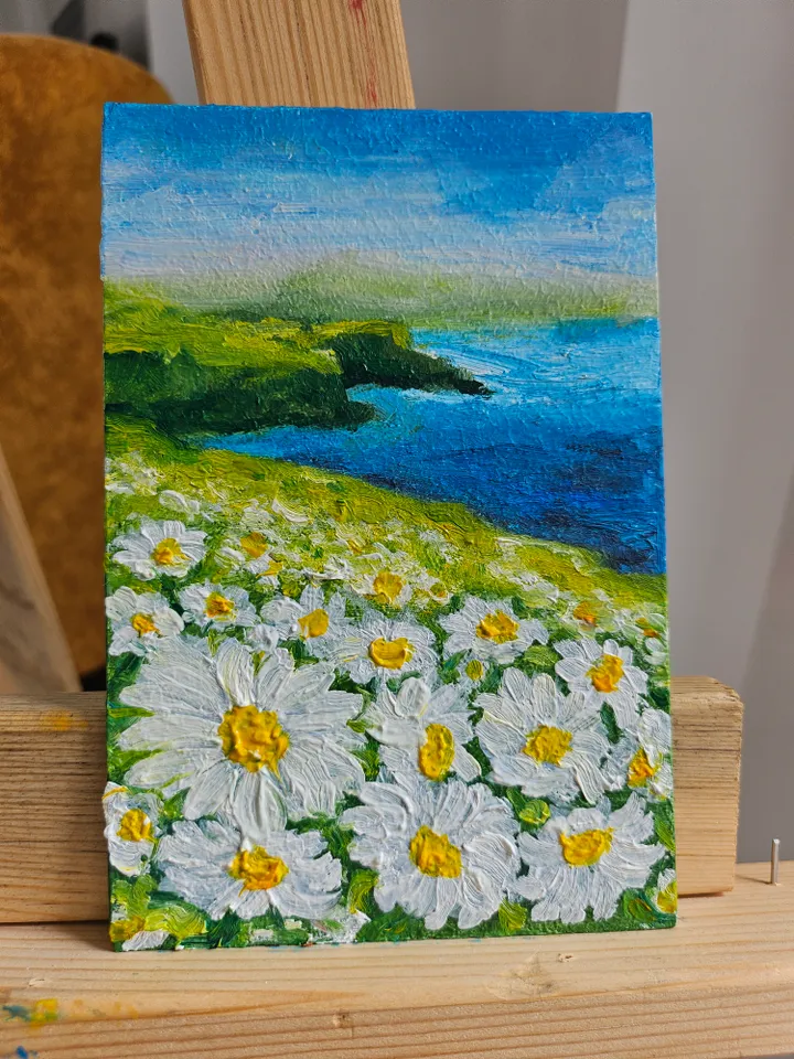 Chamomile landscape