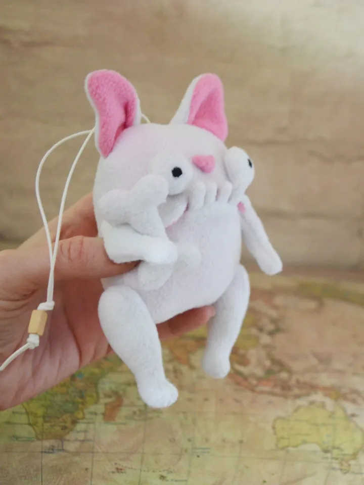 PDF Plush Toy Pattern – Fleece Dog with Bone Softie