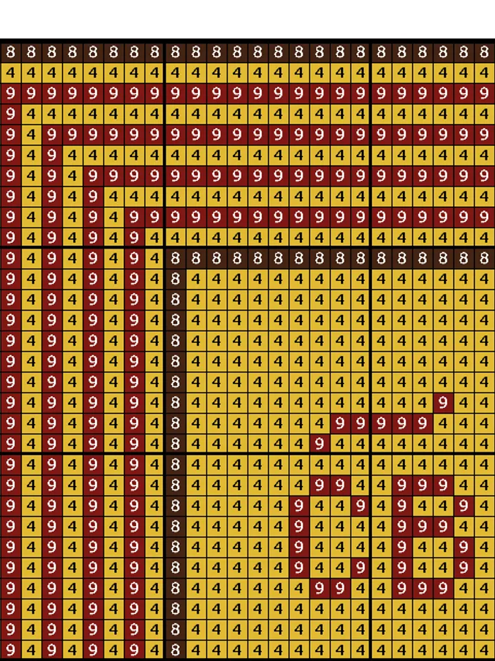 Cross Stitch Pattern Icon St. Valerij Digital Download PDF
