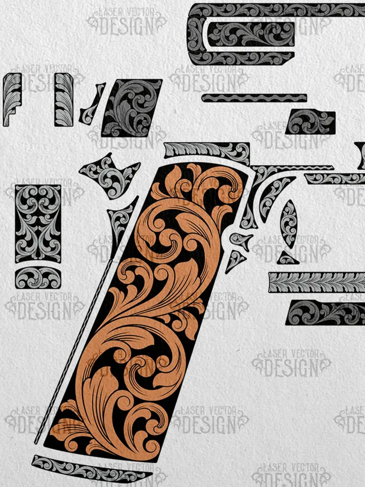 VECTOR DESIGN SIG Sauer 1911 STX FULL-SIZE Scrollwork