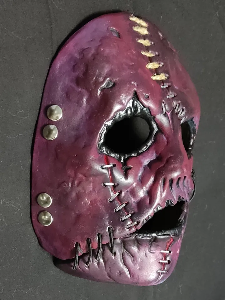 Buy Slipknot Corey Taylor Vol.3 mask for Halloween, cosplay, show and collecots(RED)