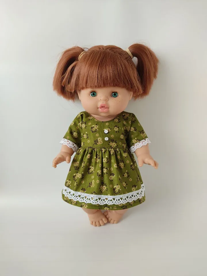 Chamomile Dress pattern for Minikane dolls