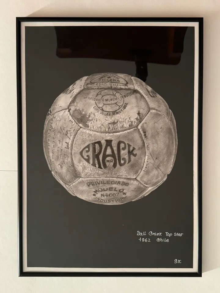 “World Cup ball” 1962 Chile№7 from 16 pcs“ art collection 4