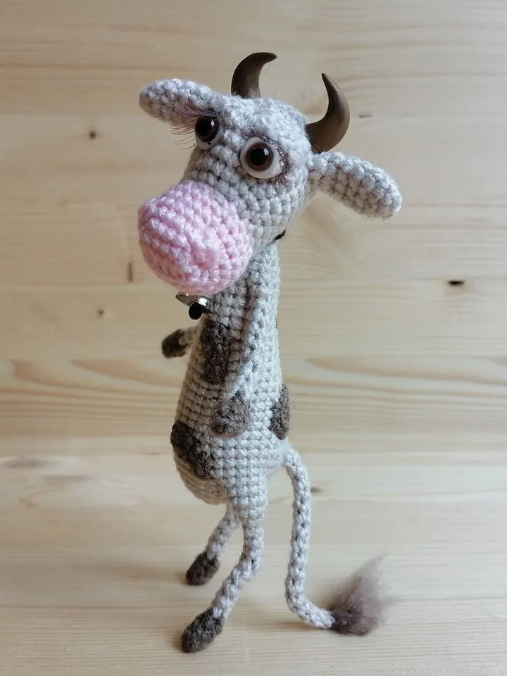 Crochet pattern amigurumi Cow - digital pattern PDF