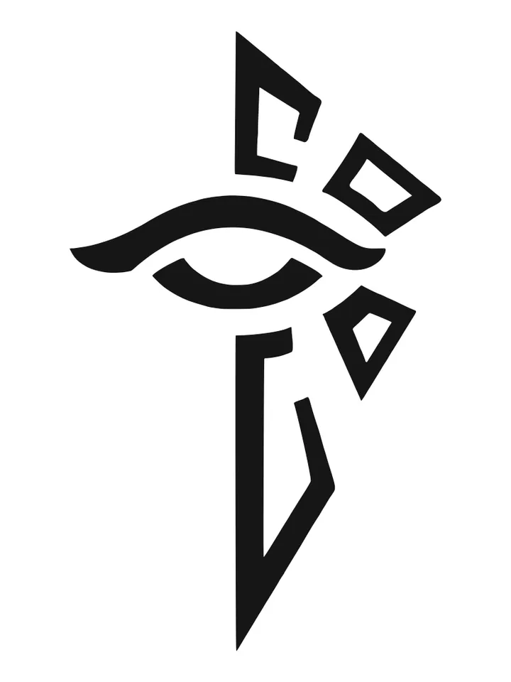 Eye of Horus svg, Esoteric Svg, Black Ankh, Anubis svg, Eye of RA, Ankh Symbol SVG