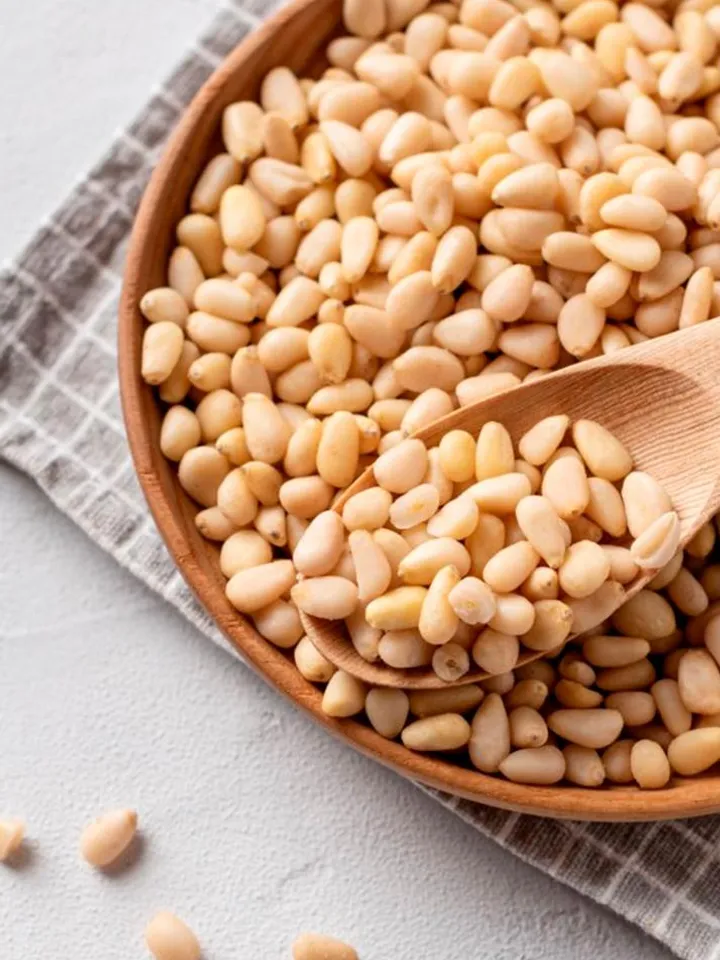 Pine nuts, peeled, 300 g, gift wrap