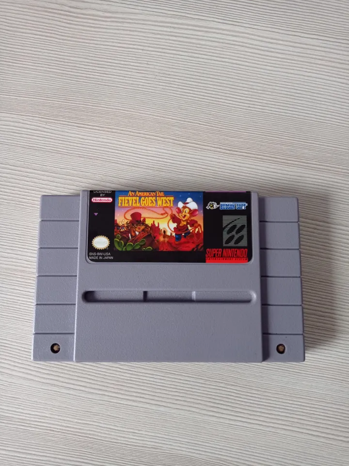 An American tail: fievel goes west - SNES (NTSC-US)