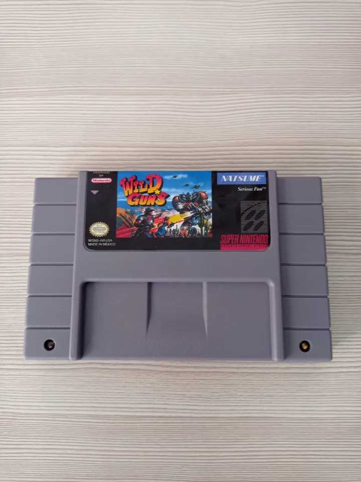 Wild Guns - SNES (NTSC-US)