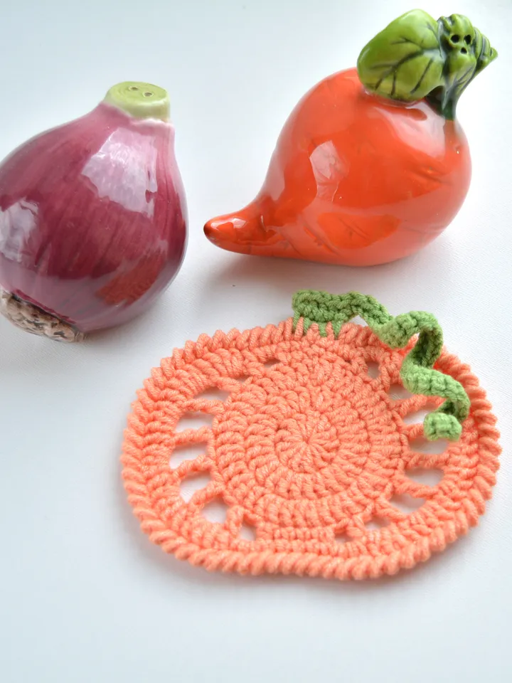 Pumpkin Coasters pattern