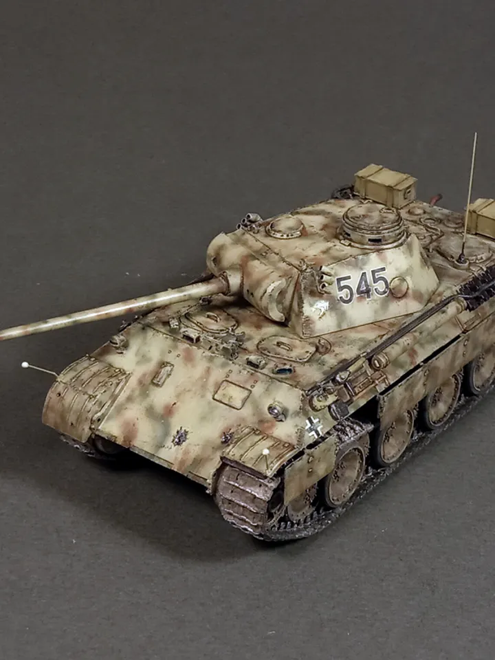 Pro Built model Panther 52th Pz.Abt., Kursk, 1/72 scale