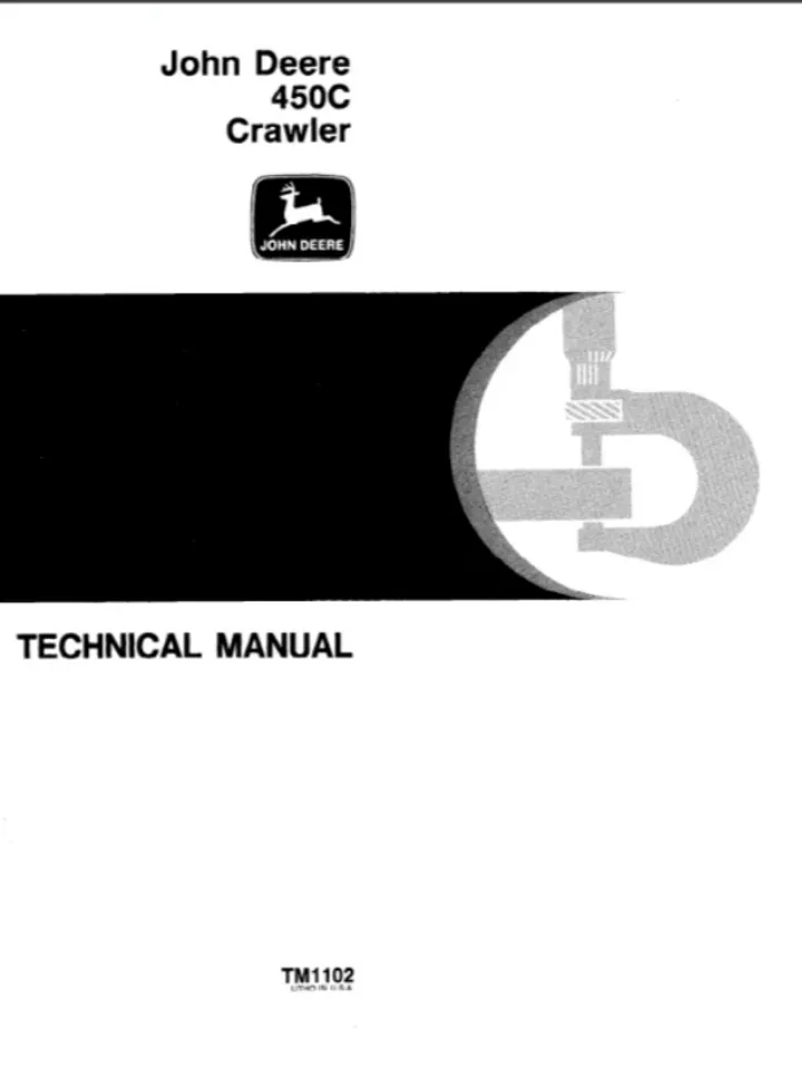 John Deere 450C Crawler Technical Service Manual JD450C TM1102