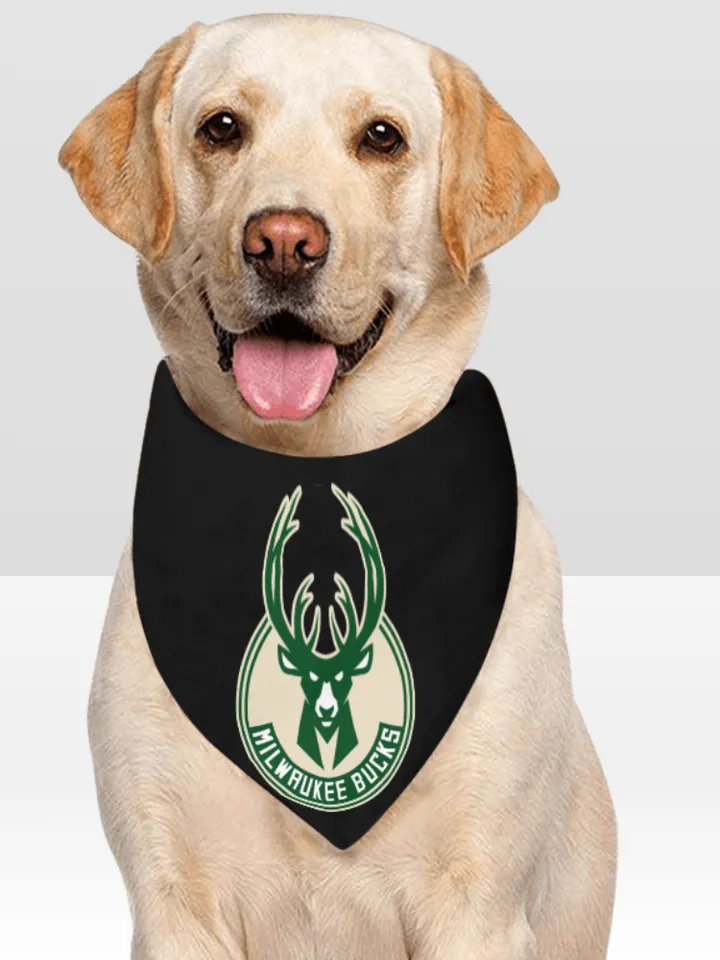 Milwaukee Bucks Pet Dog Bandana