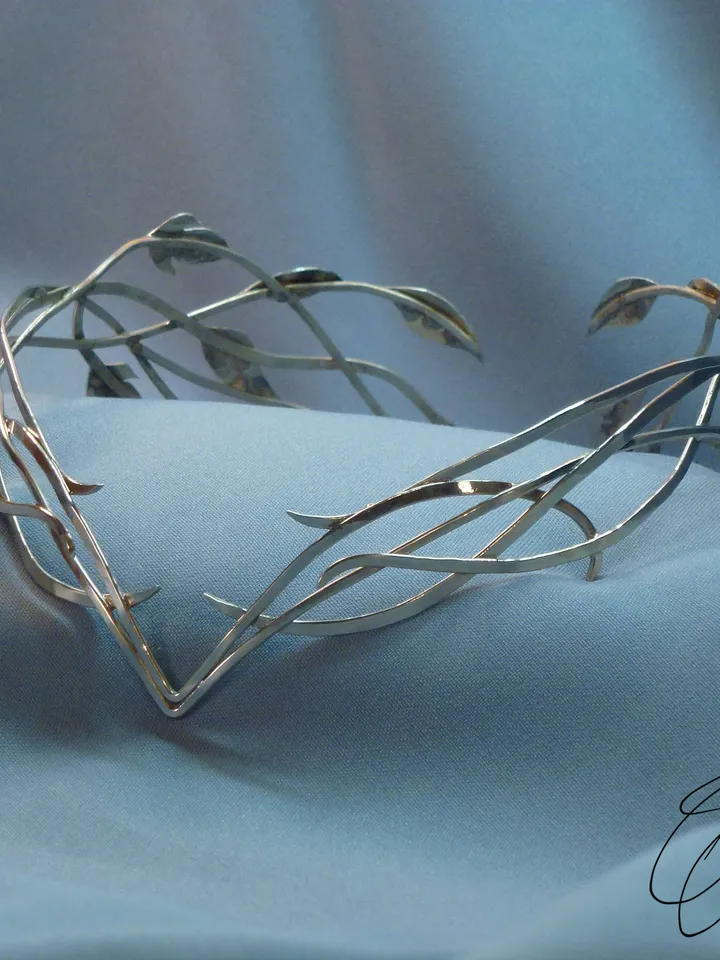 Galadriel crown - LOTR elven tiara - branches and leaves diadem - for elves and fairies