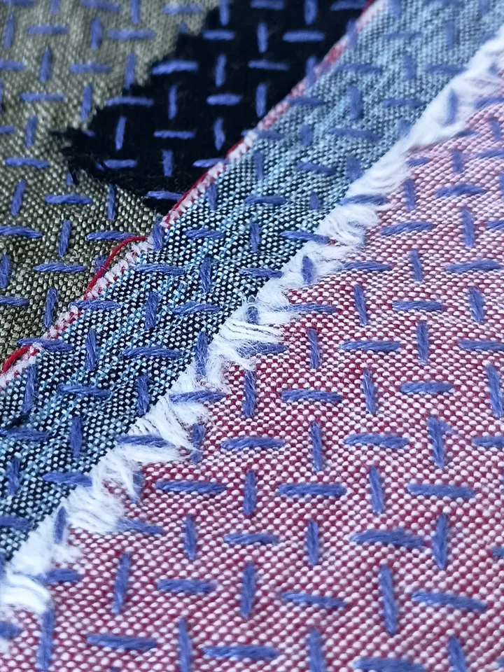 Boro embroidery case