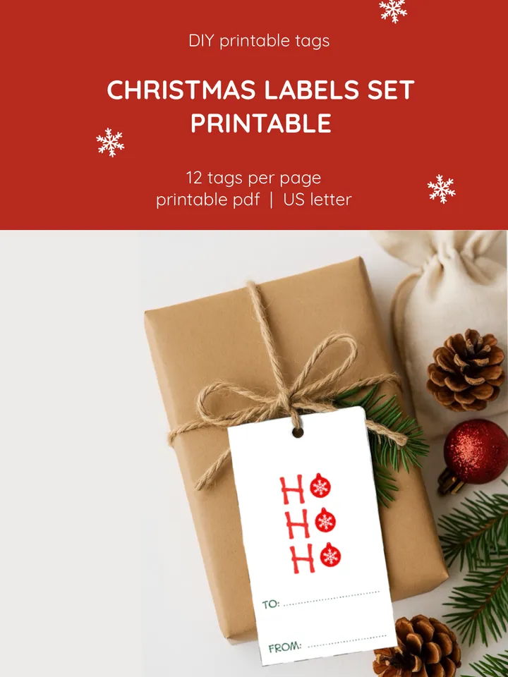 Minimalist Christmas Gift Tags. Modern Holiday Labels Printable. Simple Christmas Gift Tags. Sleek Holiday Printable Labels. Black & White Christmas Tags. Modern Printable Holiday Gift Labels. Minimalist Christmas Printable.