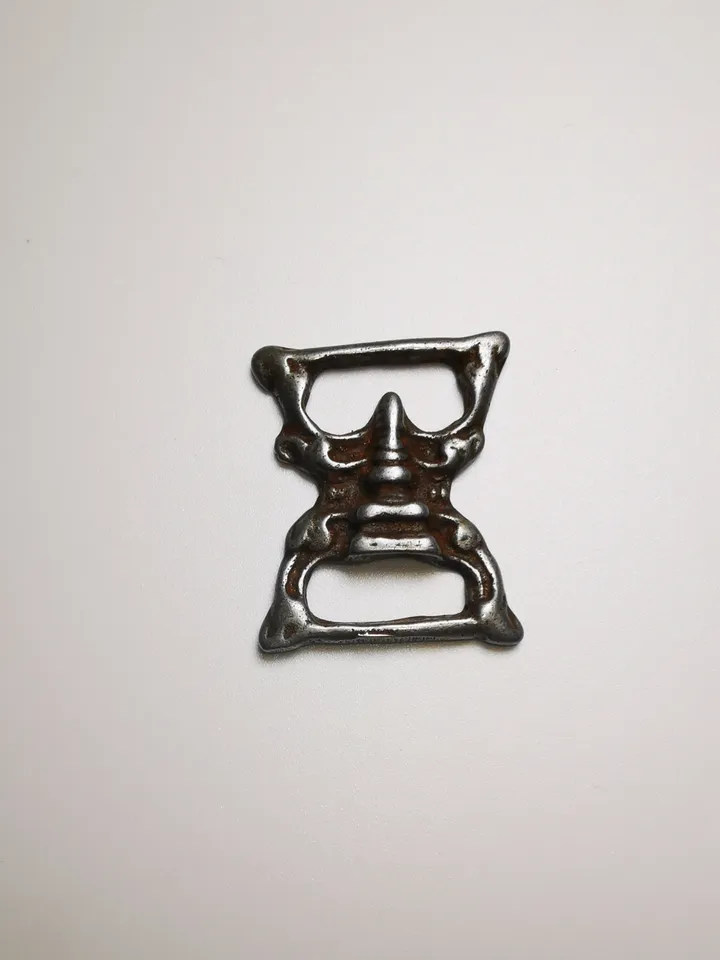 Gandhanra Handmade Scripture Book Buckle,DIY Buckle for Book,Belt,Made of Cold Iron