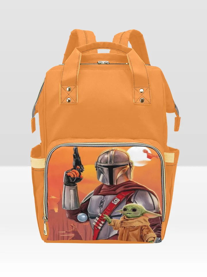 Mandalorian Diaper Bag Backpack