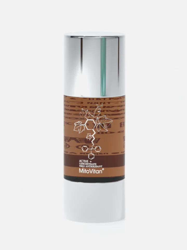 MitoVitan Active+ Antioxidant concentrate SkQ1 against wrinkles, age-related changes, irritations and dull skin tone, 15
