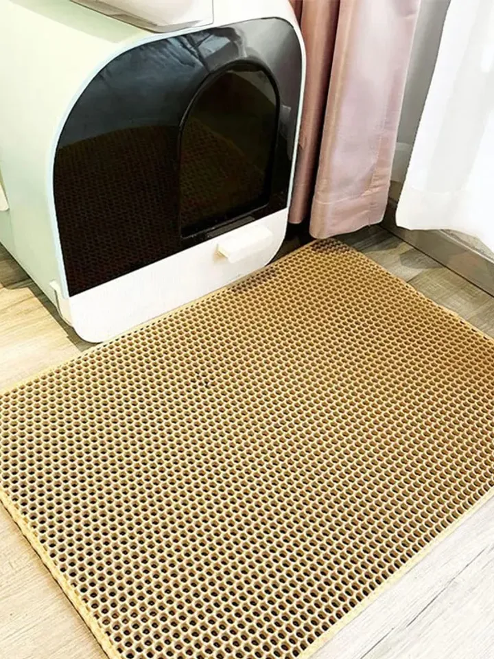 pet litter mat traps
