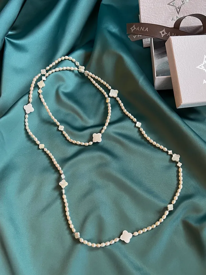Natural Pearl Necklace EDEN CLOVER