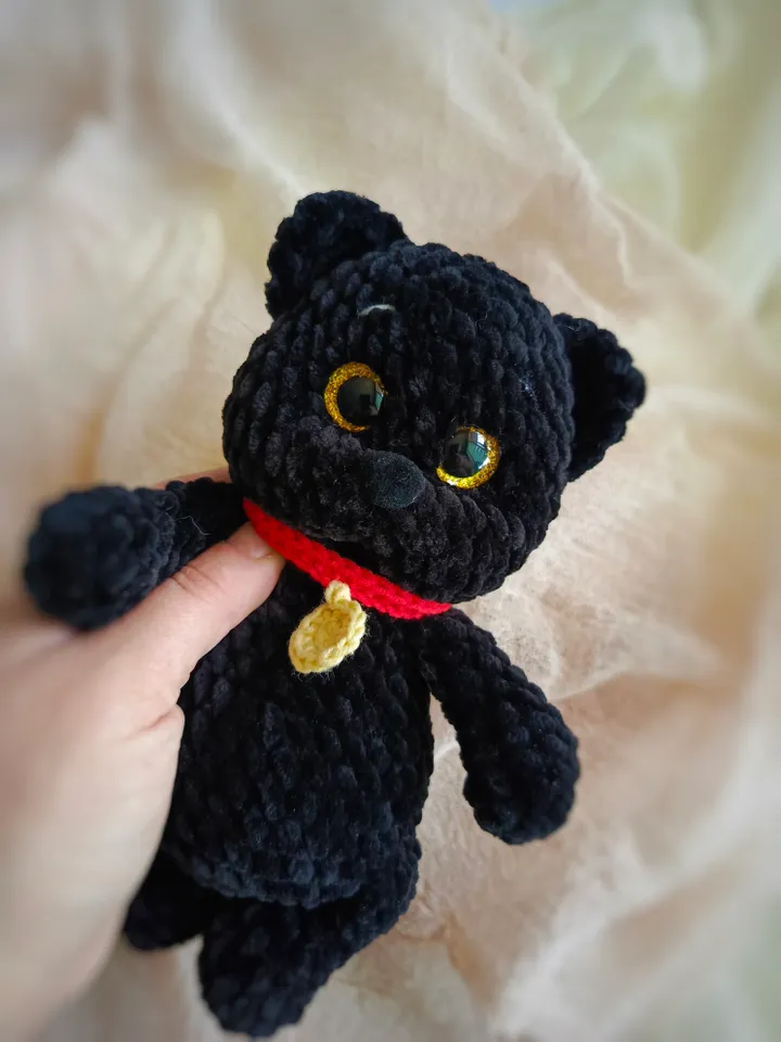 Cat crochet pattern, amigurumi cat, cat toy pattern