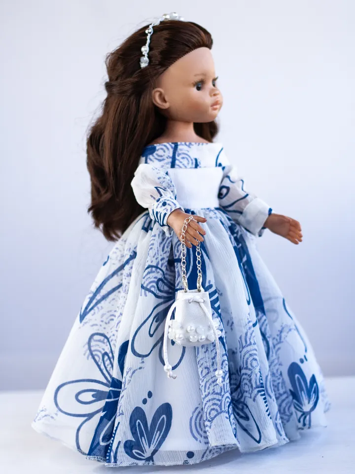 Dianna Effner Little Darling dress, exclusive clothes for 13 inch doll, Paola Reina outfit, 32 cm doll, waist 13 - 14.5