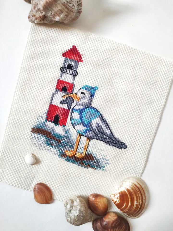 Cross stitch pattern Night Simple cross stitch
