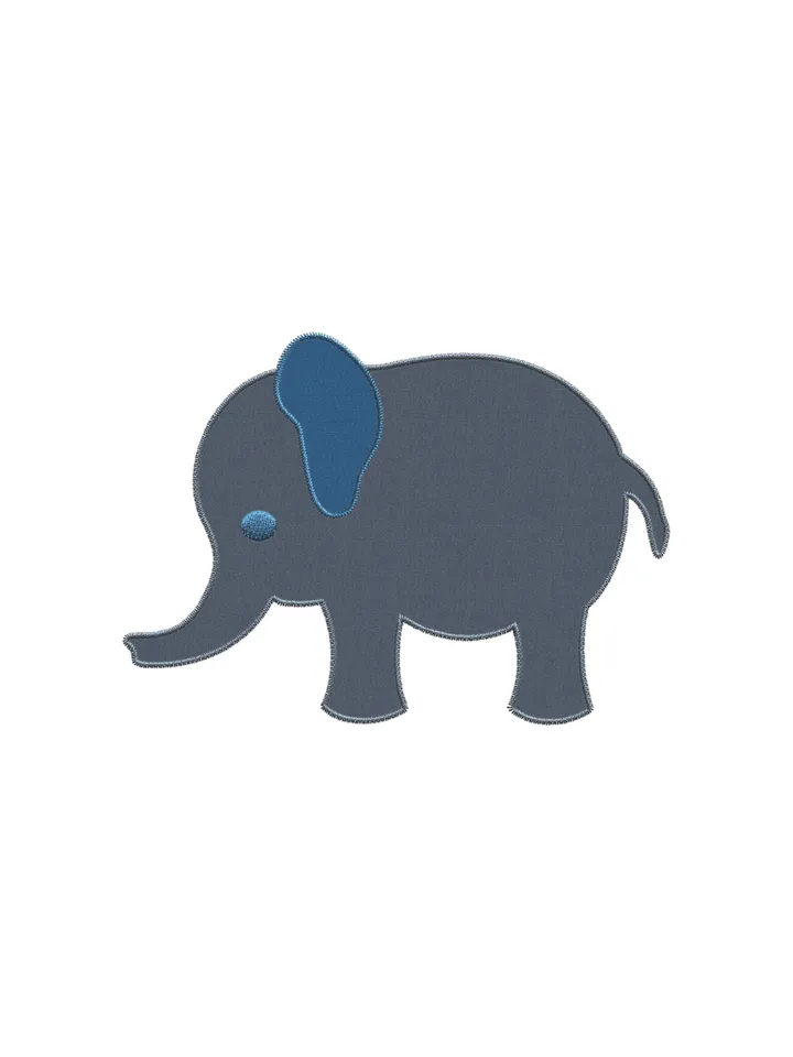 Elephant applique embroidery design,Safari animal embroidery design,Jungle animal embroidery design,Fun embroidery-1398