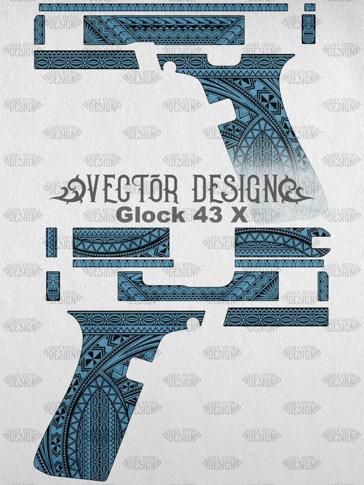 VECTOR DESIGN Glock 43 X Tiki