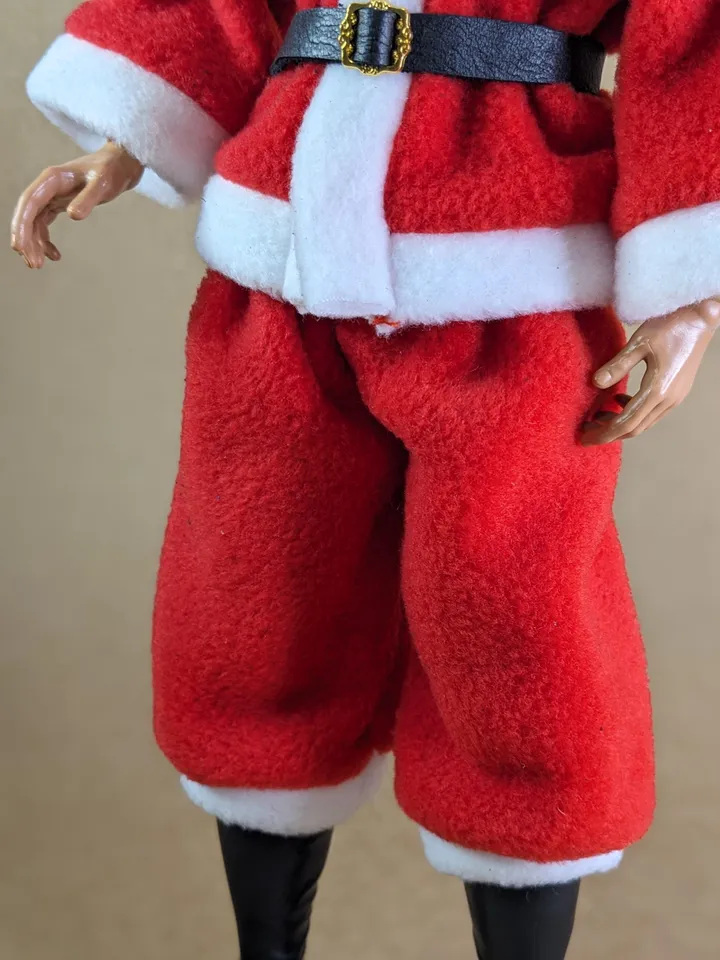 Cosplay Christmas Santa Claus costume for 13 inch Adonis fashion dolls