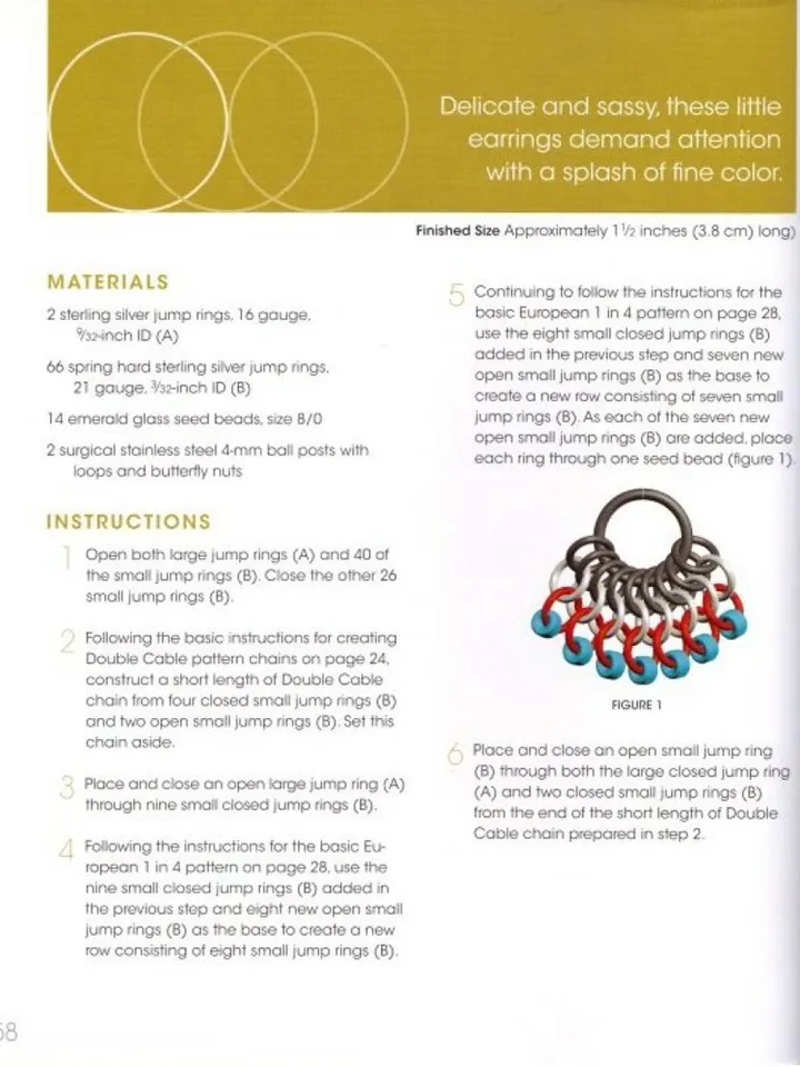 Beaded Chain Mail Jewelry: Timeless Techniques with a Twist