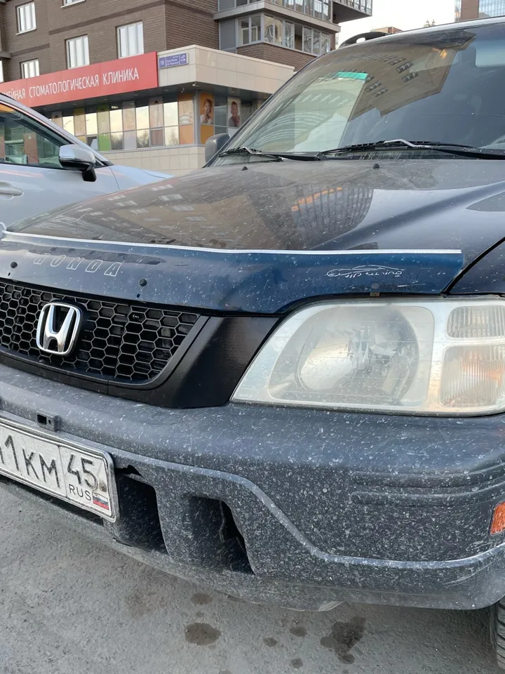 FRONT Bumper Grille Euro-R for Honda Cr-V Rd1 Rd2 96-01
