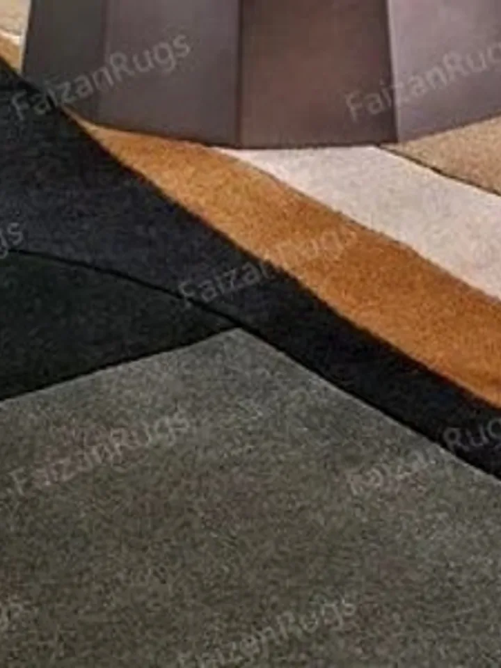 Irregular Multi Color Hand Tufted Rug 100% Wool For Living Room, Bed Room, Kids Room In Any Size 10x14,10x12,9x12,8x10
