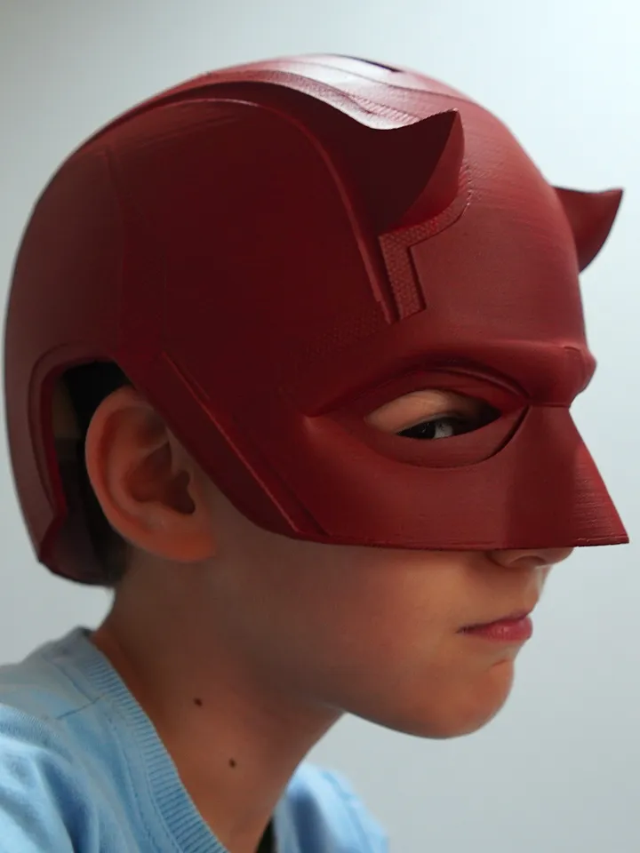 Daredevil Helmet Child Matt Murdock Marvel Comics Hero Daredevil helmet Child Marvel Comics