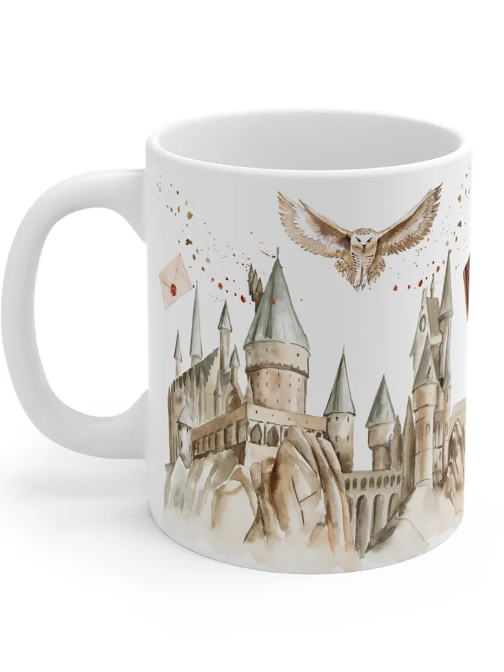 Butterbeer Mug, Wizarding World Mug, Wizard Cup, Magic School Decor, Magic Drinkware, Novelty Gift