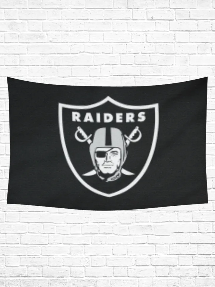 Raiders Wall Tapestry, Cotton Linen Wall Hanging