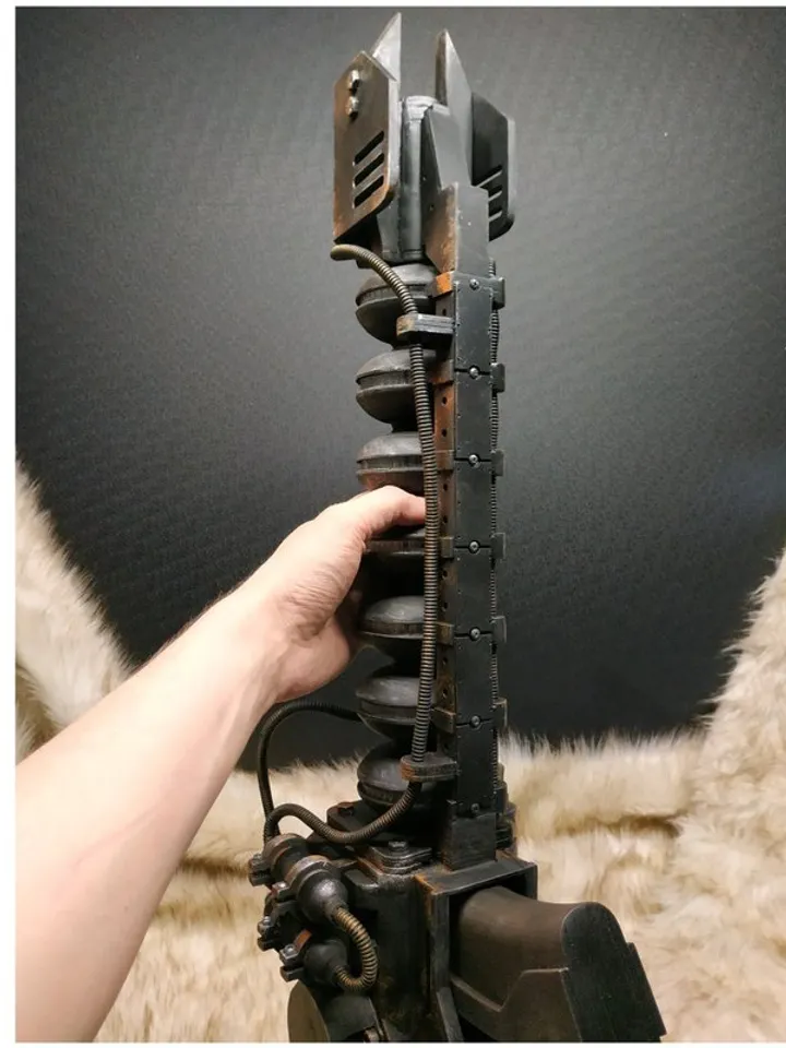 Back to listings Fallout cosplay - Gauss rifle - Fallout 2 - inspired - brother