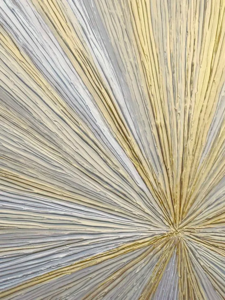 Gold and Beige Abstract Wall Art Textured Painting Modern Original art Pearly and golden shades home decor
