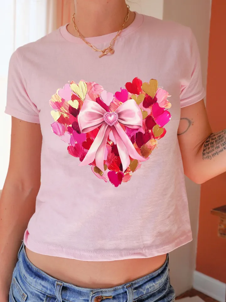 Valentine Day Heart Brushstroke png, Valentine png, Valentines day Png, xoxo png, valentine png designs, Coquette Valentine Png Trendy Vday
