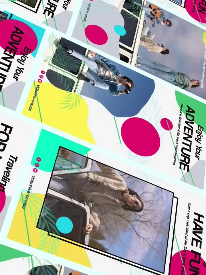 Instagram Travel Stories – After Effects Template