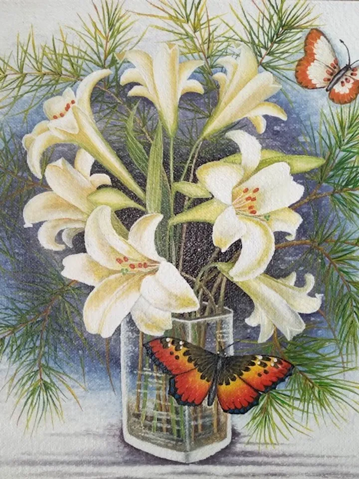 World of flowers.
