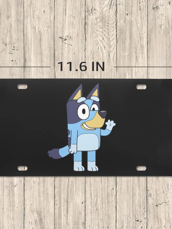Bluey License Plate