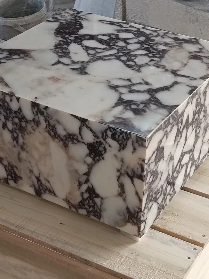 Marble Coffee Table, cube coffee table, block coffee table, handmade italian marble fast and free shipping