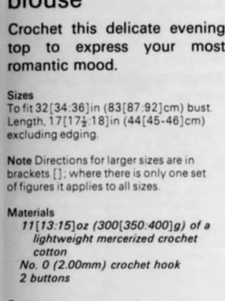 Crochet top, crochet blouse pattern, summer top , lace blouse women PDF